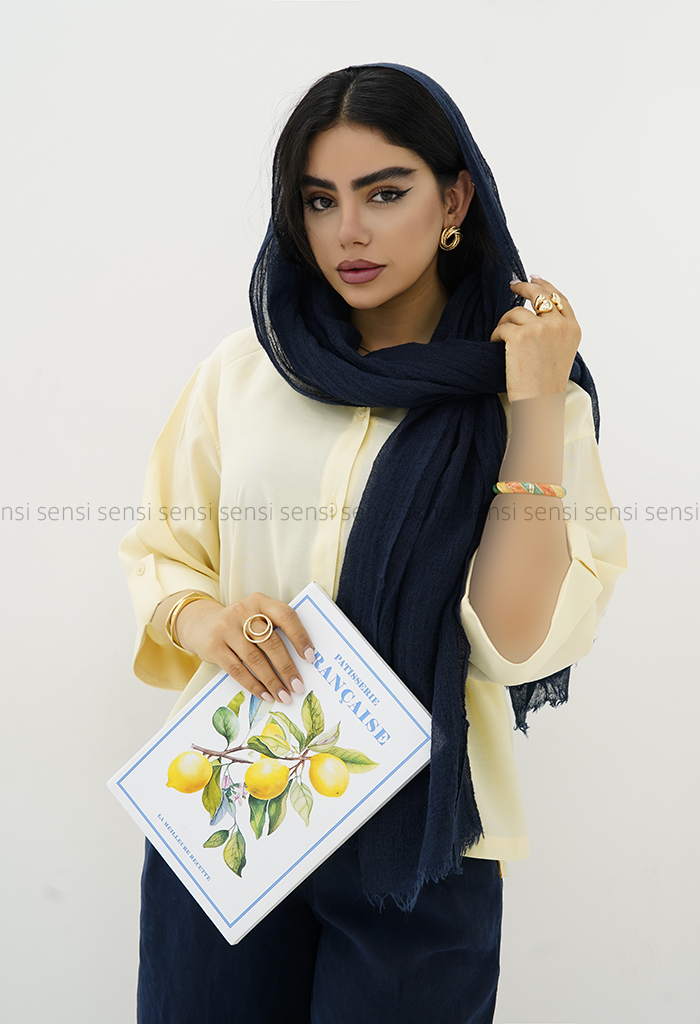 شومیز پری مدال آستین دوبل کد1006210